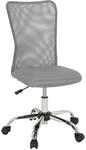 Jugenddrehstuhl Kiddy Net ca. 54x88-98x54 cm Grau
