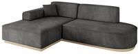 ECKSOFA Ottomane Links IREA-L1 - 232x165x80 cm Ecru