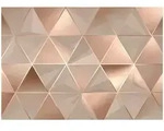 FOTOTAPETE Abstrakt Geometrisch Beige 200x140 cm