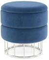 HOCKER Hocker in Blau mit Stauraum