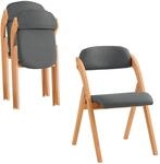 KLAPPST&Uuml;HLEN 2 er set, Dunkelgrau
