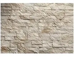 FOTOTAPETE Ziegel Wand Beige 200x140 cm