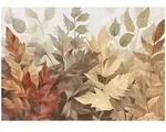 FOTOTAPETE Bl&auml;tter Boho Natur Wohnzimmer Vlies Tapete 400x280