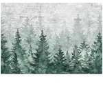FOTOTAPETE Wald B&auml;ume Gr&uuml;n 312x219 cm