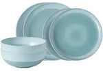 BASIC-SET Perlemor Aqua blau 6-tlg.