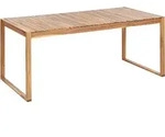 GARTENTISCH Heller Holzfarbton Sassari II