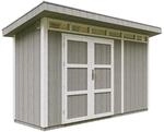 HOLZ-GARTENHAUS basis LP SmartSide 4,3m&sup2; mit B161xL411xH239 cm - M902A - TUNDRA GREY