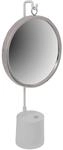 Tischspiegel Eleganca ca. 30x65x13 cm Silber/Wei&szlig;