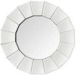Wandspiegel Amun Silber Metall D ca. 60 cm