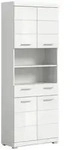 Hochschrank SCOUT Wei&szlig; Hochglanz ca.74x191x31cm