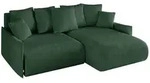 ECKSOFA Ottomane rechts ONESK-L -v1 216x177x72 Gr&uuml;n Cord