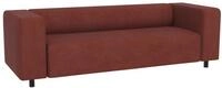 3-SITZER-SOFA Tove Terrakotta Cord