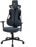GAMINGSTUHL mit Stoffbezug in Blau Individuell Einstellbar