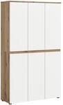 Garderobenschrank Scarpa Wei&szlig;/Eiche