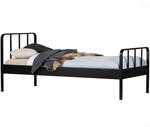 Metallbett Mees Schwarz ca. 90x200 cm