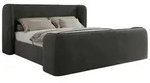 POLSTERBETT EMORA CLASSIC DUO 160/200 - Dunkelgrau Velvet - Pocket-Matratze