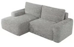 ECKSOFA BELLUNO L Grau Cord - Links