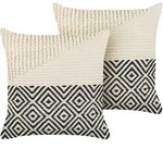 DEKOKISSEN 2er-Set Beige 45/45 cm Calanthe