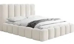 POLSTERBETT Serenity mit Bettkasten & Lattenrost in Creme Chenille 200 x 200 cm