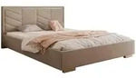 POLSTERBETT AURORA 120x200 mit Bettkasten Boston Trufa