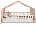 BETTHIMMEL F&Uuml;R HAUSBETT LIAN rosa