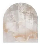GLASPLATTE f&uuml;r Kamin 80x70 cm