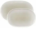 SERVIERPLATTEN-SET Sento Home Aura cream 2-tlg.