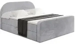 BOXBETT mit Matratze H4 und Lattenrost - NOX-Z - 160x200 - Grau Monolith