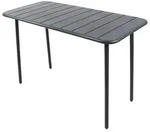 Gartentisch Sumila Schwarz ca. 110x55x72 cm