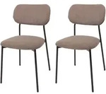 ESSZIMMERSTUHL taupe 2er-Set
