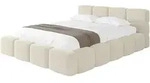 POLSTERBETT mit Bettkasten, Lattenrost mit Kopfteil, Boxbett ohne Matratze, mit