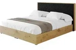POLSTERBETT mit Bettkasten und Lattenrost, Boxbett mit Kopfteill und Stauraum...