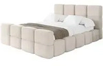 POLSTERBETT mit Bettkasten und Lattenrost mit Kopfteil, Boxbett ohne Matratze,...
