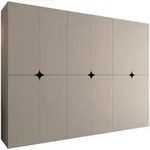 DREHT&Uuml;RENSCHRANK Espresso 270 cm