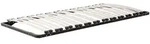 LATTENROST 90x200 cm Schwarz Combourg