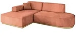 ECKSOFA Ottomane Links IREA-L1-v2 - 232x165x80 cm Apricot