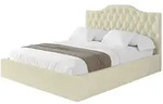 POLSTERBETT mit Bettkasten und Lattenrost, Bett mit Matratze H3/H4 - FALIO...