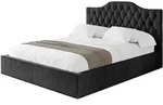 POLSTERBETT mit Bettkasten und Lattenrost, Bett mit Matratze H3/H4 - FALIO...