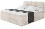 BOXBETT mit Matratze H4 - NINA - 180x200 cm - Creme