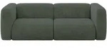 MODULARES Sofa 2-SITZER MIRA-S1 228x89x70 Gr&uuml;n cm Velours