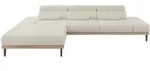 ELEKTRISCHES ECKSOFA Links MONA 316x205x85 Creme Cord