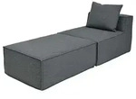 CHAISELONGUE Grau