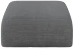 POUF MIRA-PUF 91x89x40 Dunkelgrau cm Cord Modular Sitzhocker