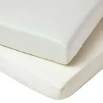 KINDER-SPANNBETTLAKEN 2er-Set, Bio-Baumwolle, 70/140 cm