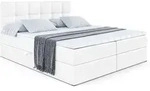 BOXBETT mit Matratze H4 und Lattenrost - MARCE - 180 x 200 cm - Wei&szlig;
