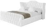 POLSTERBETT mit Bettkasten, Fu&szlig;teil und Lattenrost, Boxbett ohne Matratze -...
