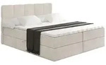BOXBETT mit Matratze H3 und Lattenrost - LIRO - 180x200 - Beige Casablanca