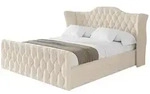 POLSTERBETT mit Bettkasten, Fu&szlig;teil und Lattenrost, Boxbett ohne Matratze -...