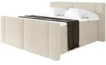 BOXSPRINGBETT mit Matratze H3/H4 - EVON KING Zanozek - 140x200 cm Beige
