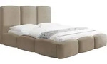 POLSTERBETT Harmony mit Bettkasten & Lattenrost in Braun Chenille 140 x 200 cm